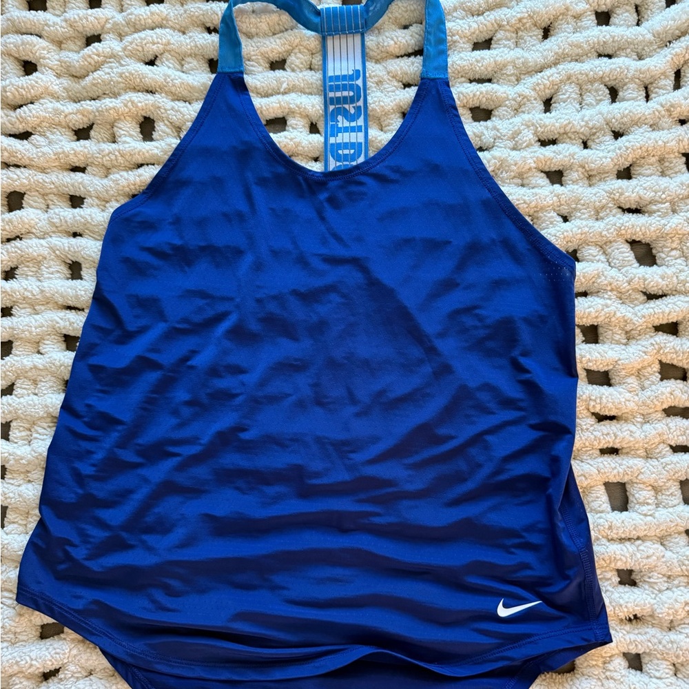 Nike Women's Blue Tank Top